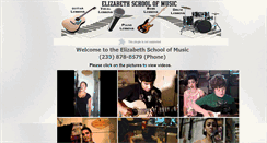 Desktop Screenshot of elizabethschoolofmusic.tk